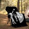 Volleyball Player Customize Your Name Outdoor Blanket Comfortable Soft Lightweight Allseason Multipurpose Throw For Travel Camping Picnic Sofa Office