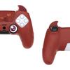 PlayVital Silikonový kryt pro PS5 Roztomilý kryt na ovladač Ochranná kůže s krytkami na palcové páčky Samolepky na touchpad Ovladač, (Demon Style) & [Hluboký