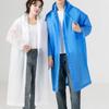 New Arrivals Open Run Unisex Transparent Raincoat Summer Hooded