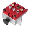 3 in 1 Drill Guide Woodworking Hole Punch Positioner Locator Jig System Kit Aluminium Alloy Woodworking Tool