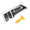 Practical Useful High Quality Interior Sticker Sticker Vinyl Accessory Black Replacement Replaces Carbon Fiber