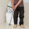 Toilet Safety Rail, Bathroom Toilet Seat Frame, Adjustable Width & Height Fit Most Toilets, Supports 300lbs, Toilet Handles Grab Bars with Padded