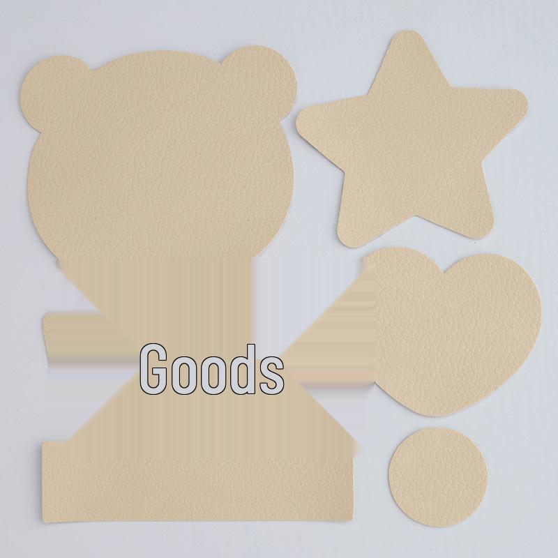 Selbstklebender Bär Kunstleder Reparaturflicken für Sofa- oder Zigarettenbrand-Schäden