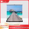 Red Leaf Portable 16:9 Manual Floor-Pull Projector Screen