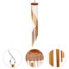 Wind Chime Artistically Beautiful Decor Bell Hanging Pendant Gift Chimes Rotating Wood Alloy Decoration