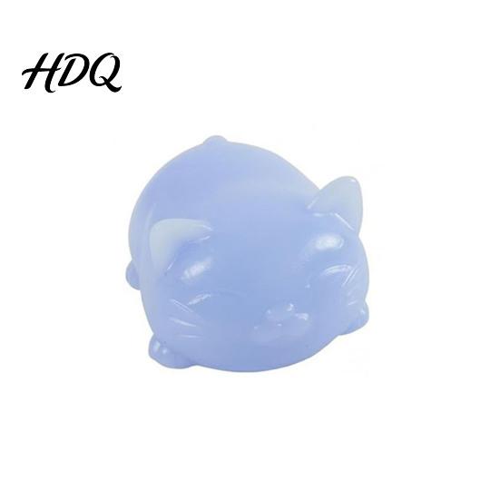 Palm Kneading Ball Kitten Squeeze Stress Toy, Soft Cat Fidget Ball, Cute Animal Medium Size Decompression Toy for Office Desk, Gift Lovers Tactile