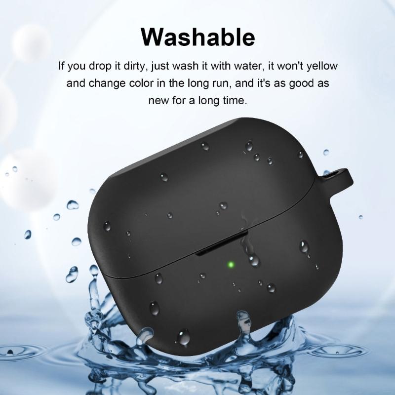 Earphone Case for Buds 3 Soft Silicone Cover Headphone Earbud Protective Housing Case Bag