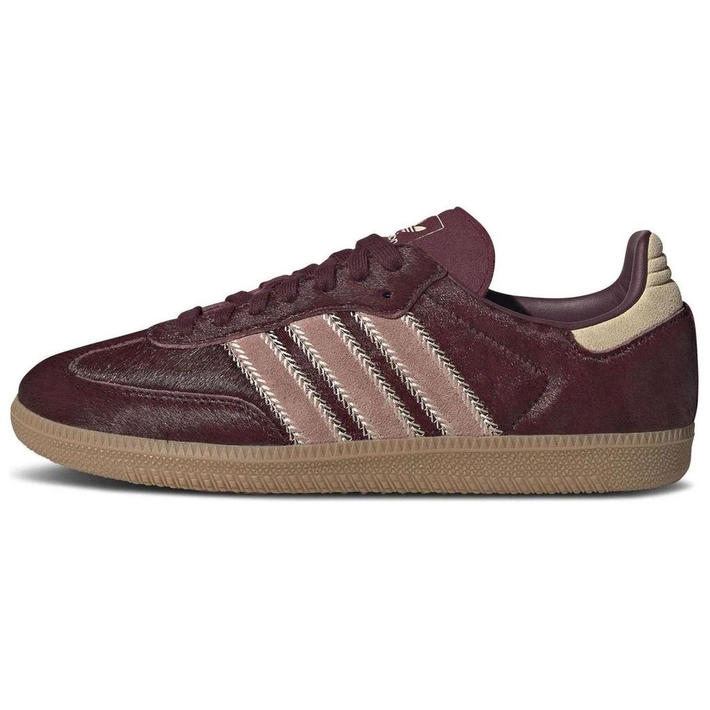 Adidas Women's Samba Og 'Pony Hair Pack Maroon' Women's Sneakers JP5330