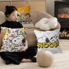 S-Snoopy Cartoon Pillowcase Toon Gift Cushion Cover Bedroom Home Sofa Chair Seat Decor Pillow Case