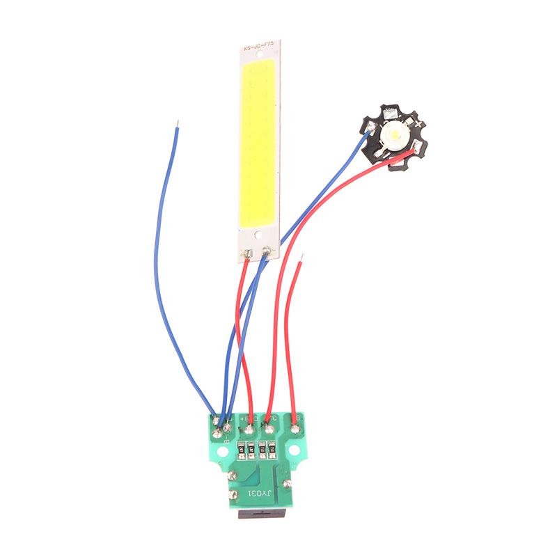 Dual Led Licht Bord Schreibtisch Lampe Taschenlampe Treiber Bord Platine Diy Zubehör Dc 3,7 V-5 V