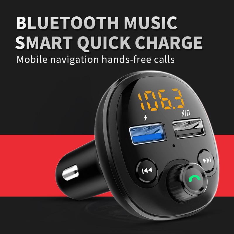 Bluetooth Car MP3 Charger with Lossless Sound & Hands-free Calling