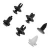 Bumper Retainer Clip Plastic Lightweight Car Rivets Fastener Replacement with 5PCS Screwdriver 100PCS
