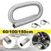 Double-layer Stainless Steel Exhaust Pipe 60/100/150 Ir Diesel Parking Heater Stainless Steel Exhaust Pipe Tube Gas Vent Hose