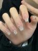 Wearing Nail Handmade Gradient Naked Color Student Pure Desire Cute Sparkling