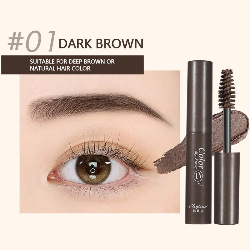 Eyebrow dye for long-lasting styling, waterproof, sweat proof, and non smudging Voluminous Natural Brows makeup set
