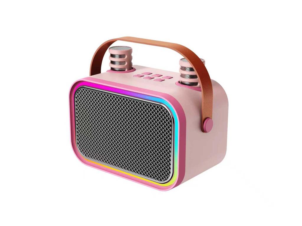 Bluetooth 5.0 Portable Kids Karaoke Speaker with Mic