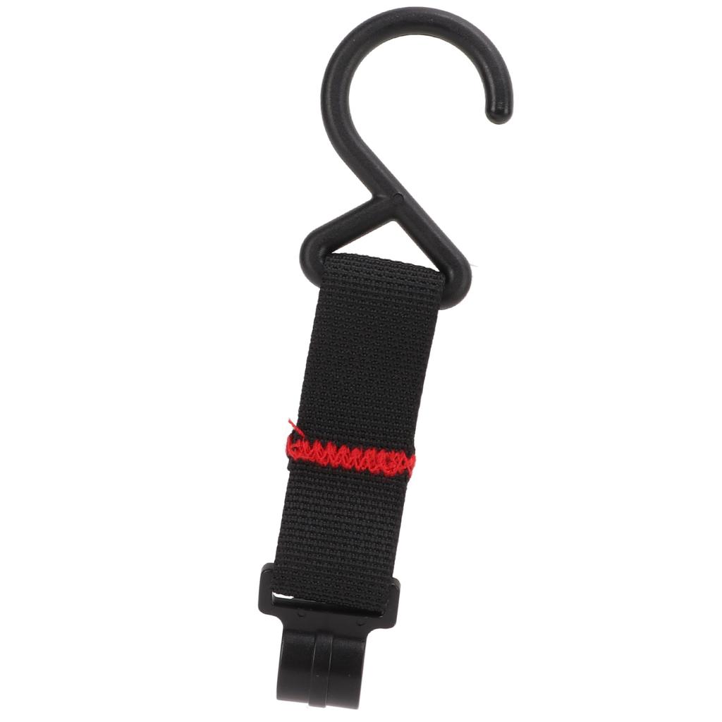 Camping Outdoor Tableware Hook Awning Tent Clothes Hanging Hook for Picnic Hiking Black