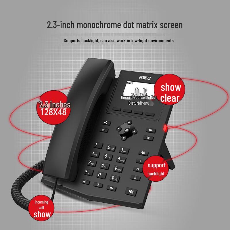 Fanvil X301 Desktop SIP IP Phone (CN Version)