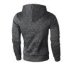 New Spring and Autumn Men's Fleece Hooded Sweatshirt Youth Trendy Pullover Men's Slim Sweatshirt