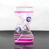 Moving Drip Oil Kids Toy Hourglass Liquid Bubble Timer Home Office Desk Decor