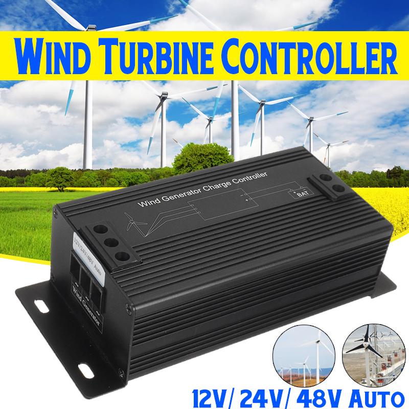 12V/24V/48V High Efficiency IP50 Waterproof Wind Turbines Generator Charge Controller Regulator Outdoor Wind Generator