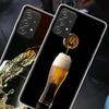 A Fresh Cold Beer Phone Case For Samsung A15 A25 A35 A55 Galaxy A12 A22 A32 A52S A72 A05S A02S A42 J6 J4 A6 A7 A8 A90 A80 J8 A9