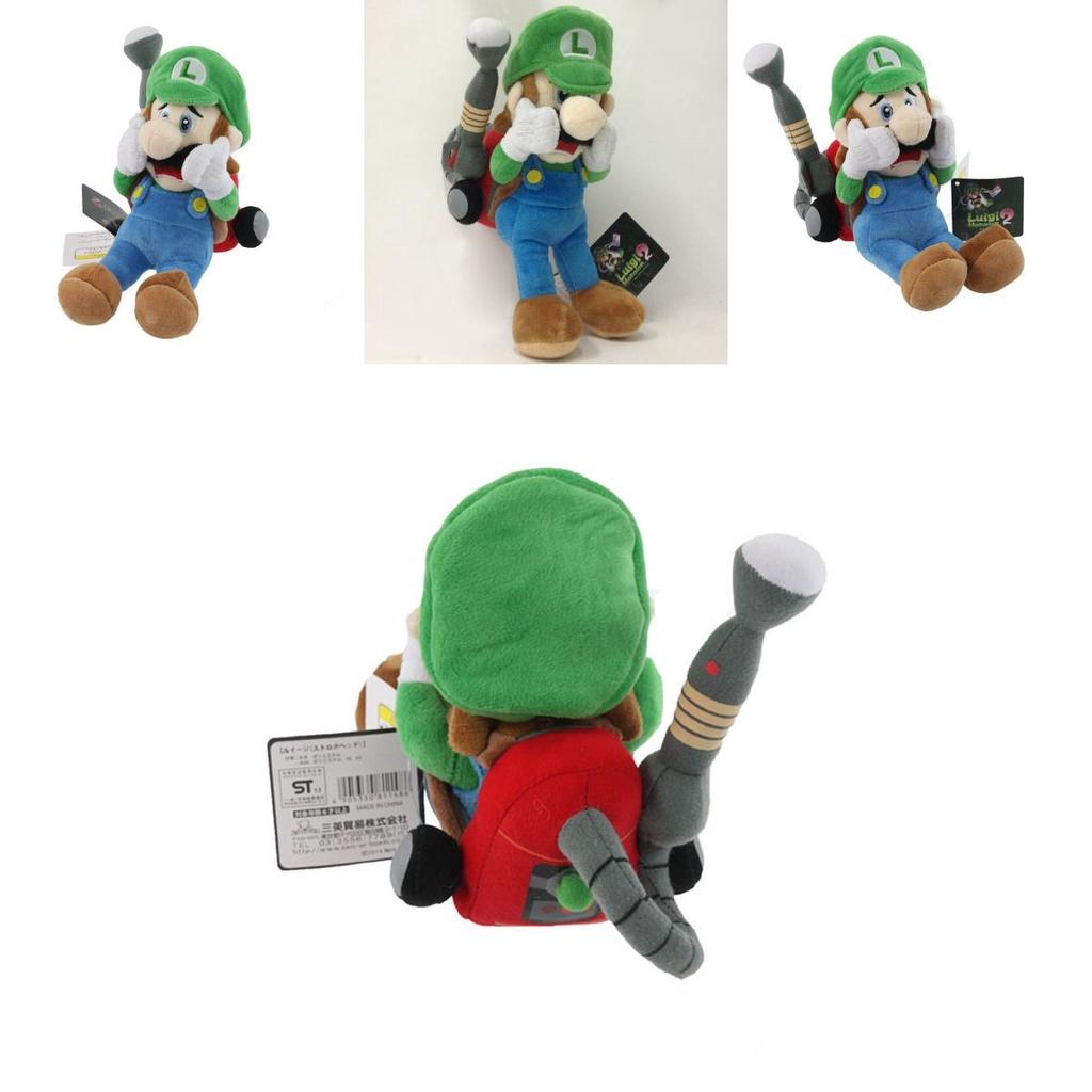 Delightfully Soft 18cm Super Mario Bros Luigi Plush Doll For Kids And Collectors