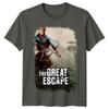 The Great Escape 1963 Movie Poster Inspired Tshirt Retro 60s Tee Unisex
