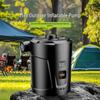 Portable 5200mAh USB Air Pump with Digital Display for Inflatable Mattresses and Rings