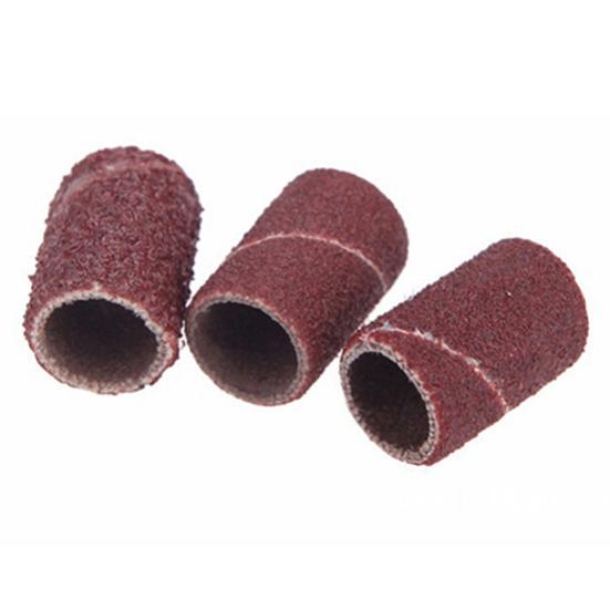 50 Pcs Sanding Wheel Nail Band Grinding DIY Art Pedicure Sander Sandingsleeve