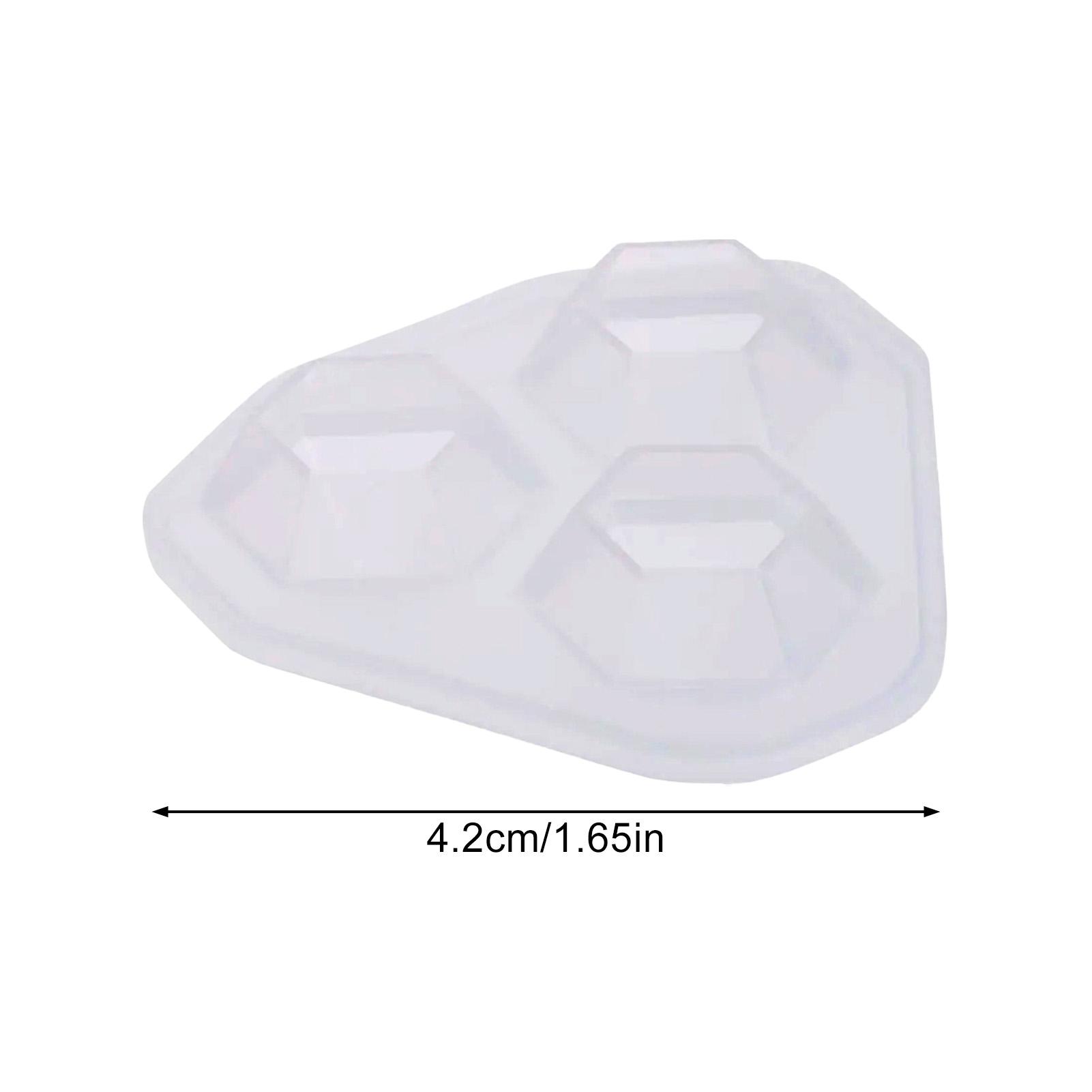 

Silicone Diamond Molds for Resin Craft DIY Jewelry Making Small Pendant Charms Accessories with Anti-Stick Design
