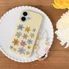 Colorful Glitter Lily Flower Phone Case for iPhone 17, 16 Pro Max, 15, 14 - Women's Minimalist Design