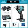 Dayi 40V 600Nm Cordless Brushless Impact Wrench CN Plug (adapter Included)