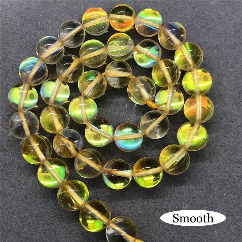 Gelbe Kristall-Glitzerperlen, lose Perlen zur Herstellung von Armbändern und Halsketten