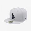 New Era La Dodgers Basic Fitted Cap Dolphin Grey