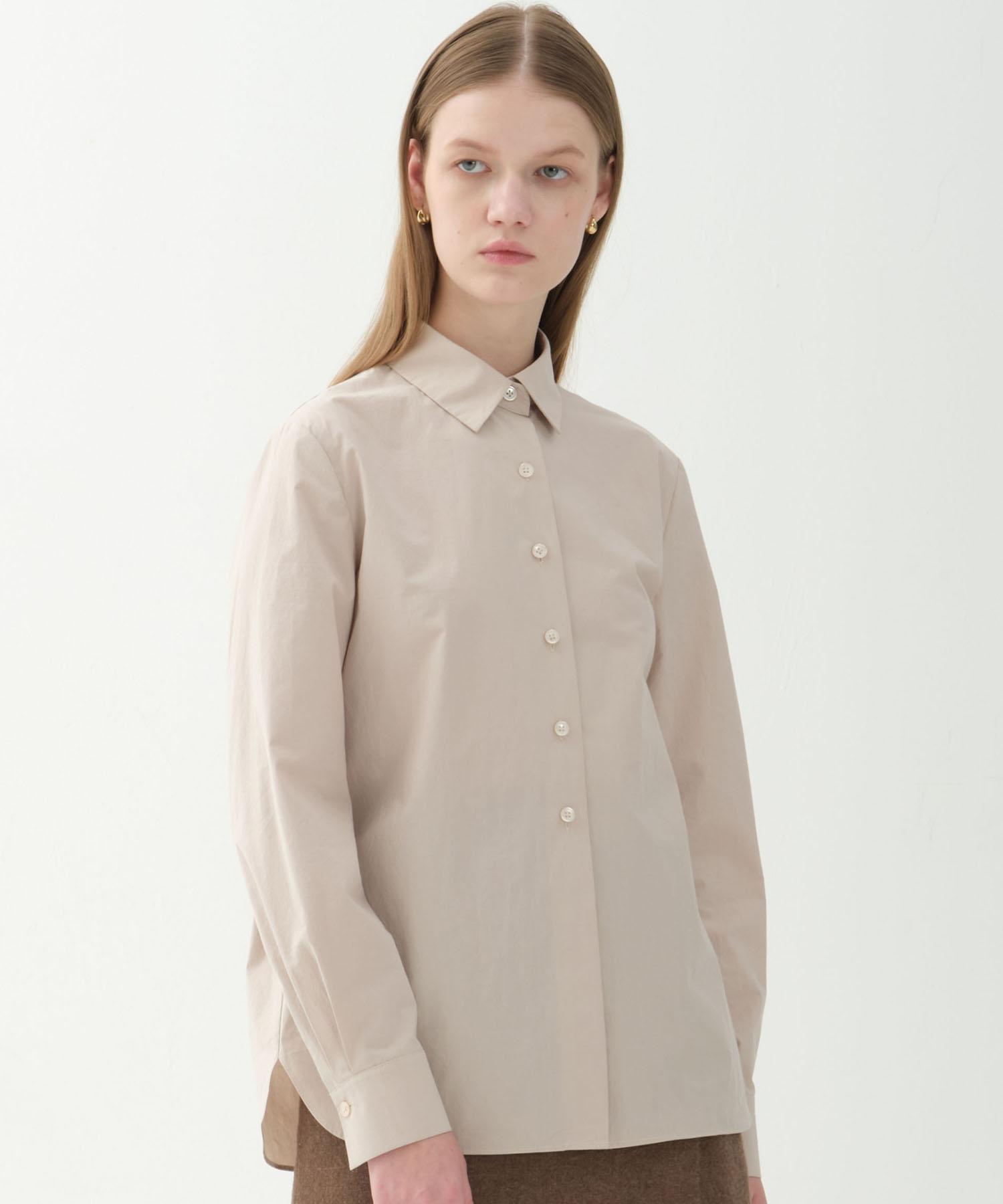 Jun By Jun K Timeless Standard Shirt_Sand Beige S