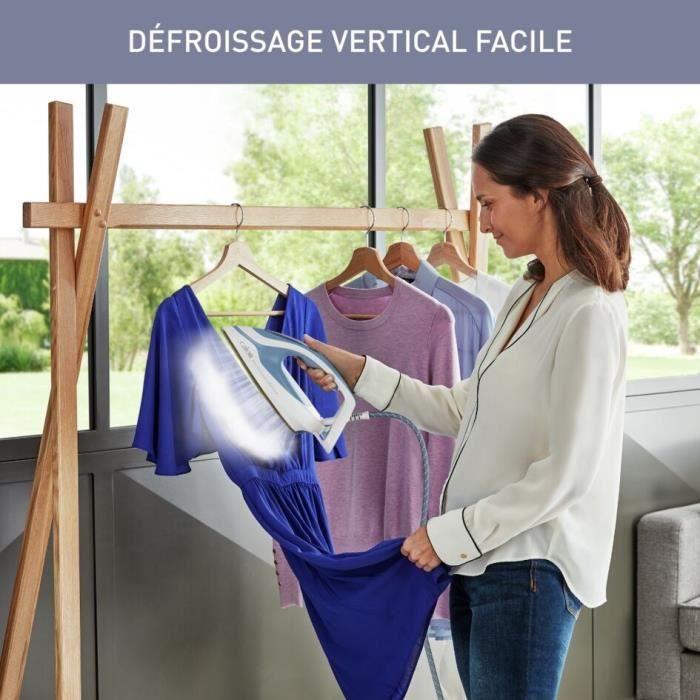 CALOR Pro Express Ultimate Parní generátor, Tlak 7,6 barů, Pára 155 g/min, Parní ráz 580 g/min, Vyrobeno ve Francii GV9710C0