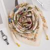 Women's Magnetic Buckle Cotton Scarf - Stylish, Lightweight, Comfortable Neck Protection