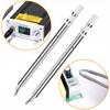 T12 Twintip Set - Thermotweezers Tips | 2 Pcs | Compatible with Handskit Electric Pro | For SMD, QFP, SOP Soldering | Fast Heating |