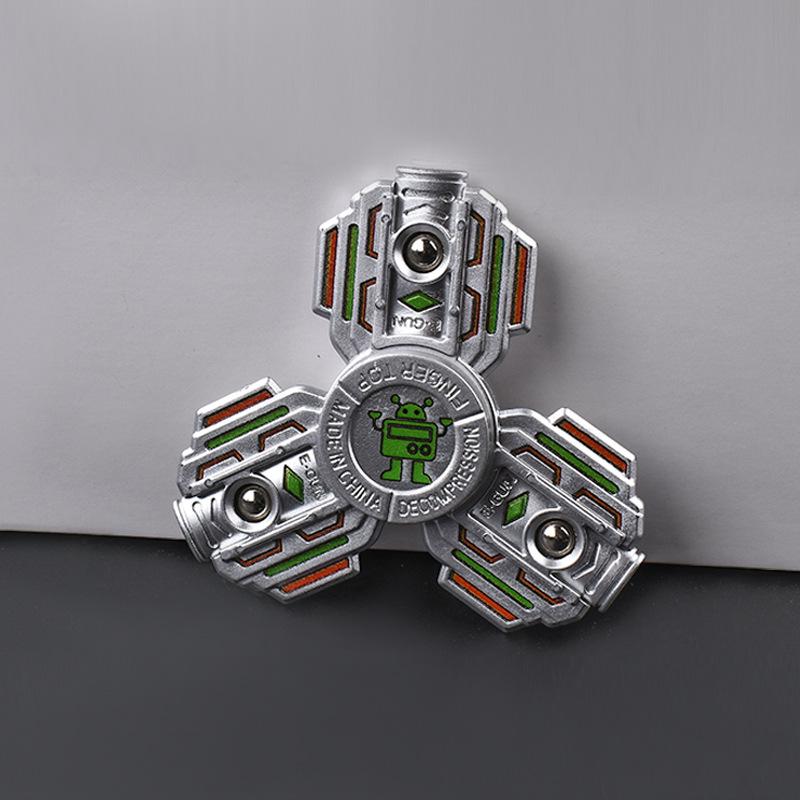Children’s DIY Mecha Tank Transforming Finger Spinner Robot - Educational Decompression Toy