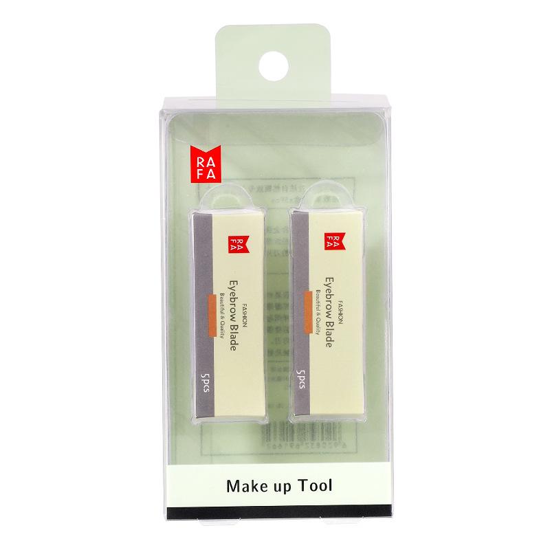 

Lafa Eyebrow Razor Blades – Sharp Stainless Steel Microblading Shavers, 10-Pack (LS-19166)