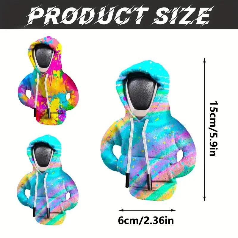 Gear Shift Hoodie Cover Shift Cover Gear Handle Decoration Fits Manual Automatic Universal Car Shift Lever Interior Decor