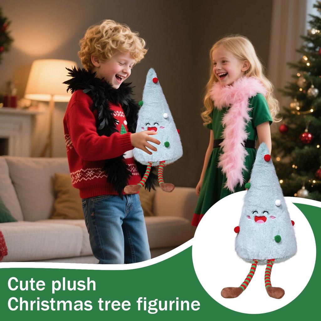 Christmas Tree - Cute Plush Christmas Tree Doll Home & Party Decoration Ornament & Gift