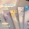 10pcs/bag Triangle Clip, Corner Paper Folder, Student Storage and Organization Stationery Ticket Holder