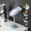 No-Drilling Soap Rack Wall-Mounted Soap Holder - Shell-Shaped Soap Rack, Drainage Soap Tray, Household Bathroom Soap Storage Rack