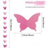 4pcs Wedding Butterfly Hanging Garland 3D Paper Bunting Banner Party Decorations for Bridal Shower Birthday  Party Home Decor