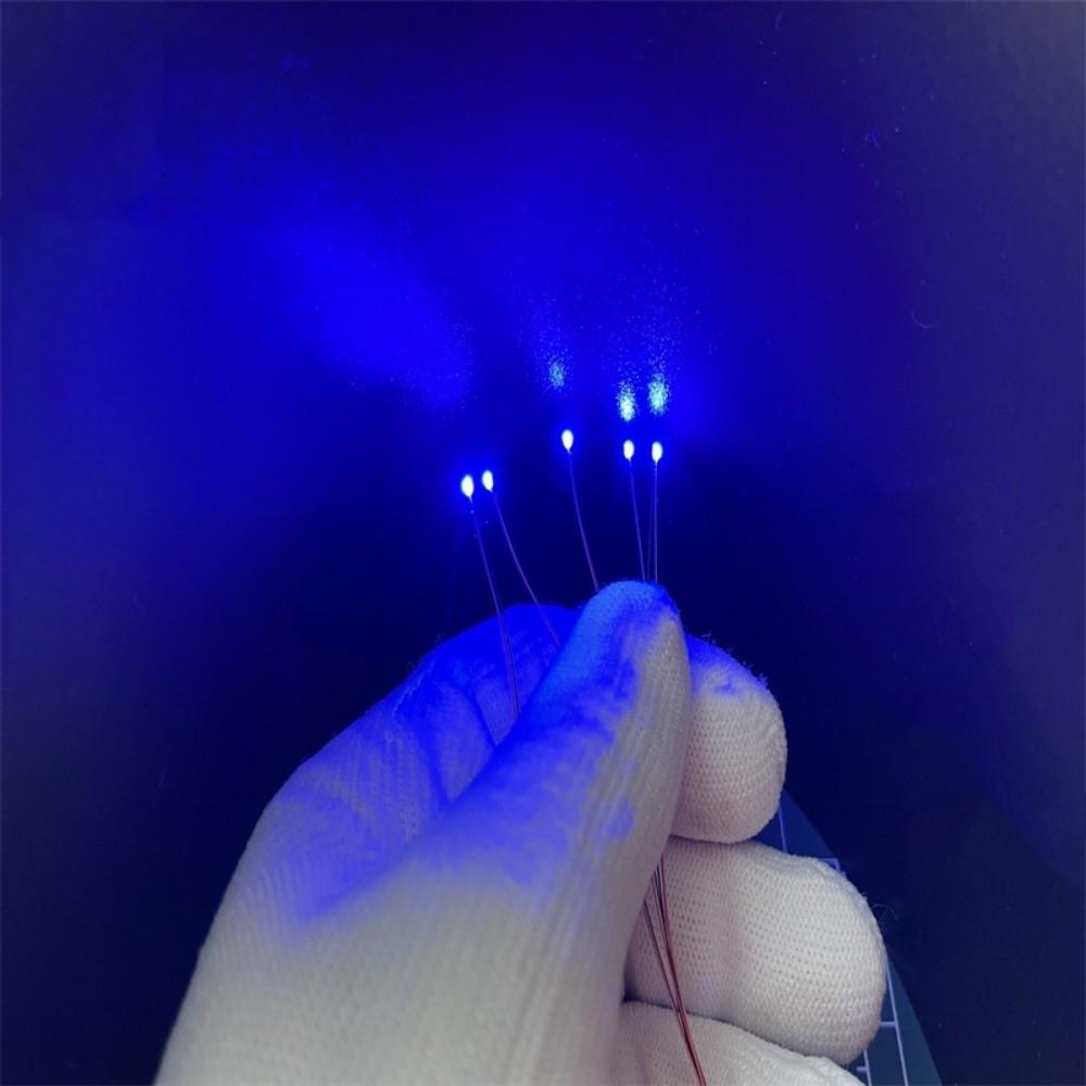 10Pcs Red Black Line 0805LED SMD Wire  Light HO N OO Scale Pre-soldered Micro Railway Decoration