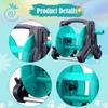 Garden Hose Reel Storage Rack Spool Prevent Twisting Roller Wheel Portable Water Holder Stand
