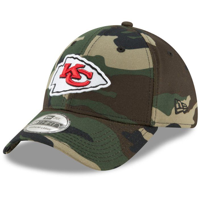 Casquette 39THIRTY - NEW ERA - Kansas City Chiefs - Bois Camo - Stretch Fit - Homme