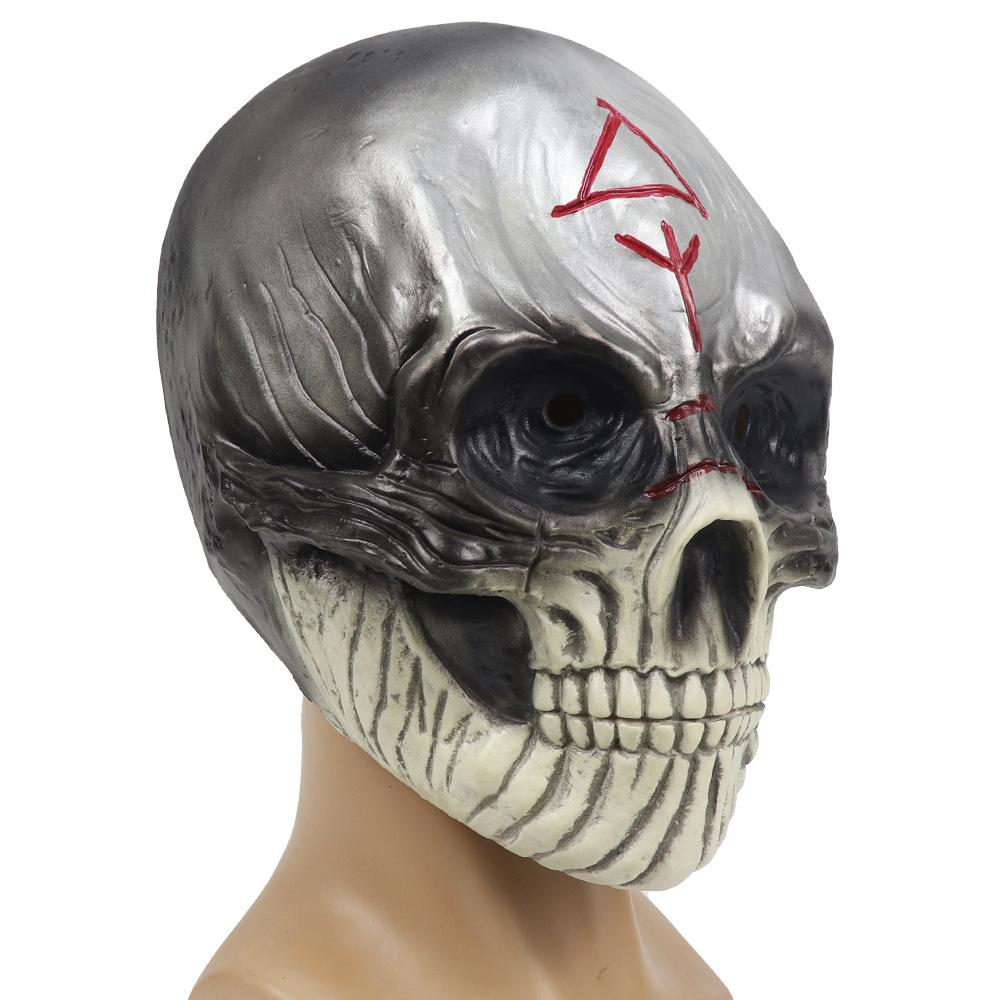 Halloween Horror Bloody Warrior-Skull Mask CS Horror Skull Mask for Games Halloween Mask
